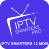 IPTV SMARTERS PRO 12 MOIS